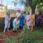 पर्यावरण दीना निम्मित उपविभाग कार्यालय कणकवली येथे वृक्षारोपण करताना (1)